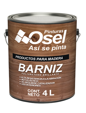 Barniz brillante para madera